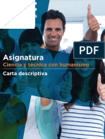 Carta Descriptiva Ciencia y Técnica con Humanismo 20-3