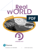 © Pearson Educación, S.A., 2020 - PHOTOCOPIABLE - 1 - Real World 3 Essentials Answer Key