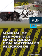 Manual de Respuesta a Emergencias Con Materiales Peligrosos