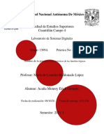 Características de las familias lógicas TTL y CMOS