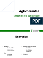 Aglomerantes para construção civil