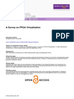 A Survey On FPGA Virtualization