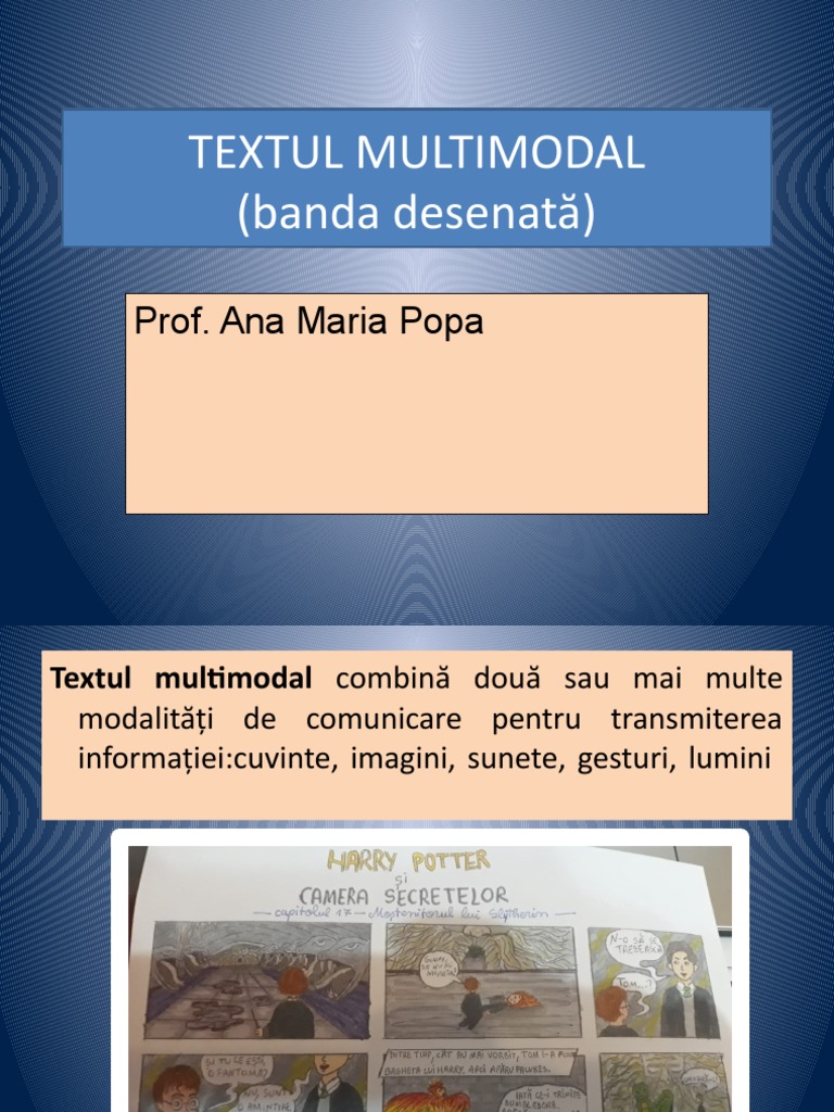 Textul Multimodal | PDF