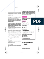 Manual Outlander PHEV Romana (1)