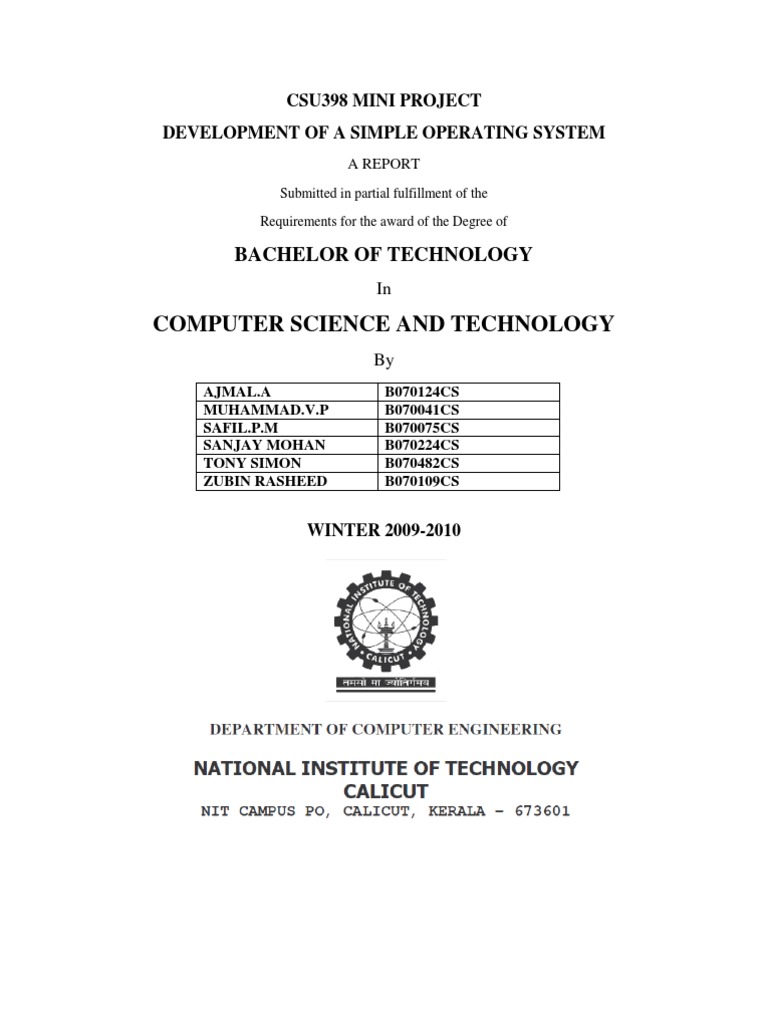 Computer Science and Technology | PDF | Computing | Computer Engineering