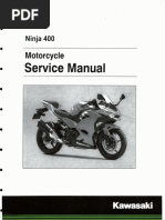 Kawasaki Ninja 400 Owner's Manual | PDF | Exhaust Gas | Vehicles