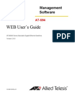 WEB User's Guide: Management Software