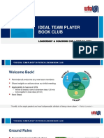 Ideal Team Player Book Club: Leadership & Coaching Cop - June 10, 2021