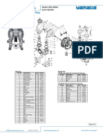 Exploded View & Parts Listing Air Operated Double Diaphragm Pump