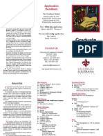 Graduate School Brochure