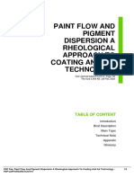 Paint Flow And Pigment Dispersion Rheological Approach Coating Ink