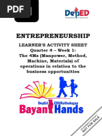 Entrepreneurship 11 - Q4 - LAS - Week1