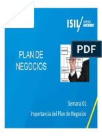 Importancia Plan Negocios