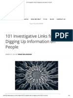 101 Investigative Links for Digging