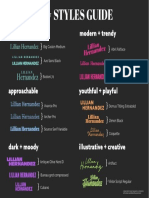 005 Font Styles Guide PDF