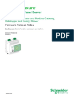 Ecostruxure Panel Server: Wireless Concentrator and Modbus Gateway, Datalogger and Energy Server