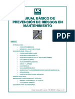 Manual Básico de Prevención de Riesgos en Mantenimiento