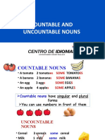 Countable and Uncountable Nouns Guide