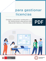 Guía para Gestionar Licencias Laborales