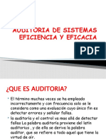 Auditoria de Sistemas