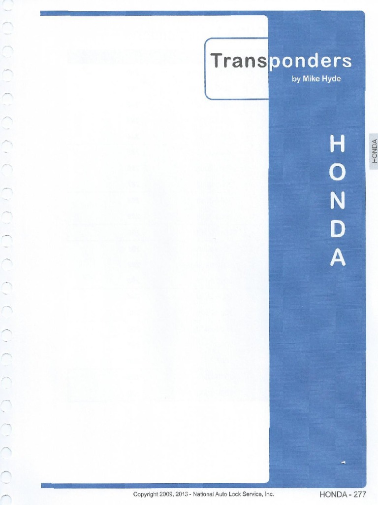 13 Honda Opt | PDF | Vehicle Technology | Automotive Technologies