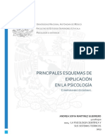 Principales Elementos de Las Teorías en La Psicología