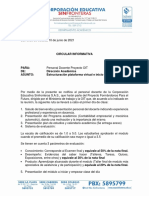 Circular Informativa Docentes FPF