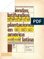 Haciendas, Latifundios y Plantaciones en América Latina by Enrique Florescano