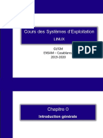 Systèmes d'Exploitation - Chap 0 - Introduction Genérale SE