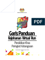 Garis Panduan Kejohanan Virtual Run Pendidikan Khas Peringkat Kebangsaan