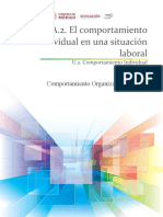 A.2. El Comportamiento Individual en Una Situación Laboral