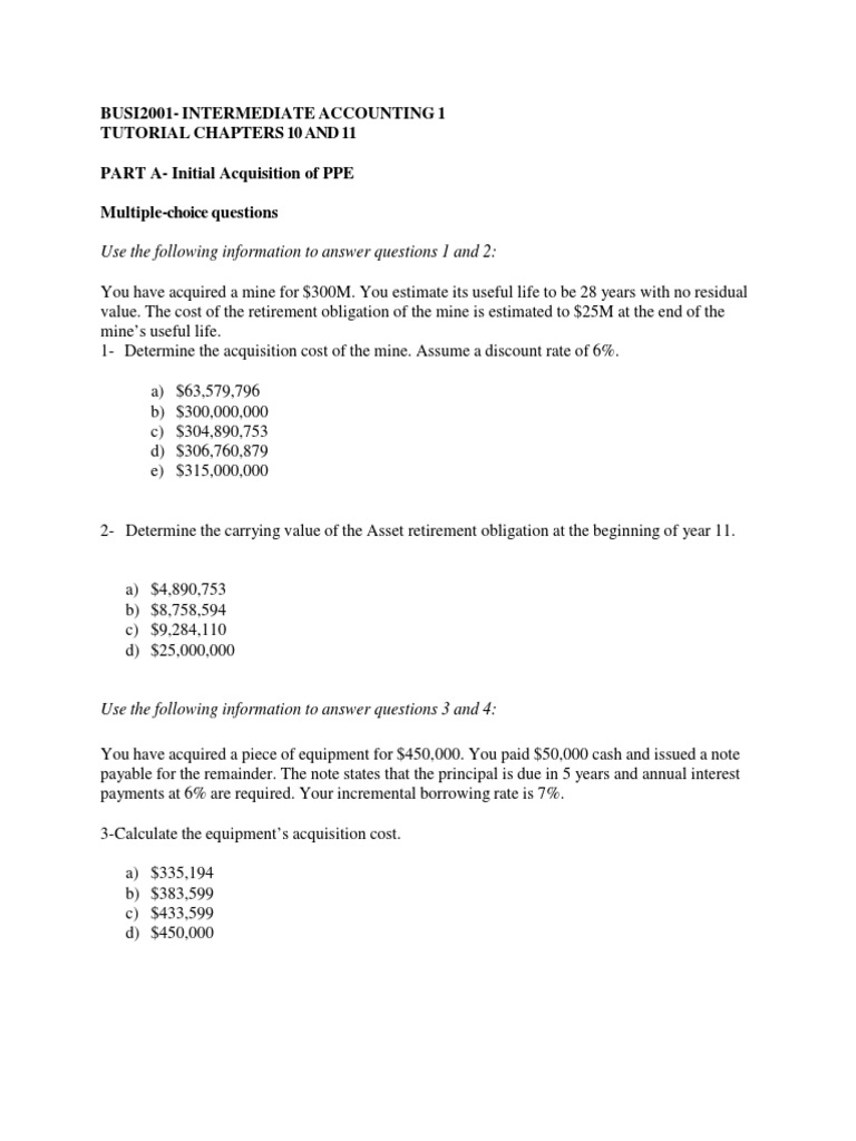 Tutorial Chapter 10-11 Part A | PDF | Book Value | Debt