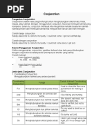 Pengertian Conjunction