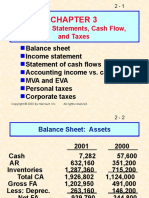 Financial Statements, Cash Flow, and Taxes