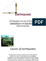 Earthquake: Earthquakes Are One of The Most Dangerous and Destructive Natural Hazards