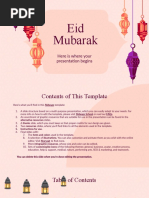 Eid Mubarak XL by Slidesgo