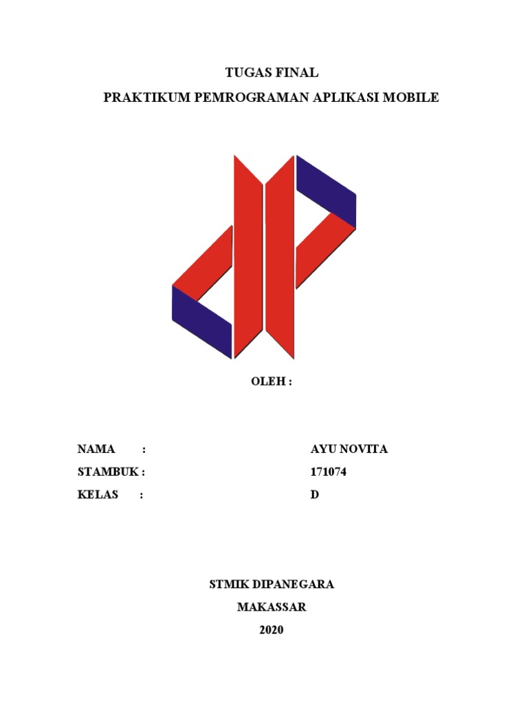 Mobile App Programming Final Project | PDF | Smart Devices | Tablet ...