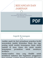 Pertemuan 11 Aspek Keuangan Dan Jaminan