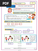 Ficha de Actividades sobre Buen Trato Infantil | PDF