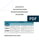 Jadwal Piket Ruang VK