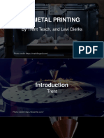 3d Mmetal Printing Presentation