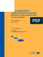 «Responsabilidad Penal y Administrativa de Las Personas Jurídicas en Delitos Relacionados Con La Corrupción» Ilovepdf Compressed