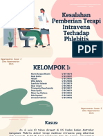 Kesalahan Pemberian Terapi Intravena Terhadap Phlebitis