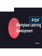 Workplace Learning Development