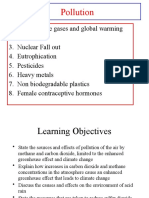 22.3 Pollution - IGCSE - 2016 Syllabus