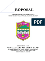 Proposal Muda Maju Makmur Tani