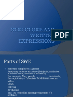 Structure and Written Expressions