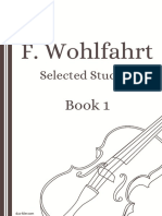 Wohlfahrt Selected Studies Book 1