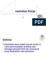 Kesehatan Kerja 1 (K3)