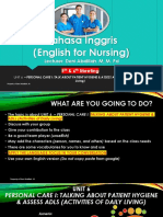 Bahasa Inggris (English For Nursing) : Lecturer: Deni Abdillah. M, M. PD